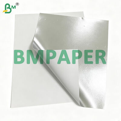 70gm กระดาษความแข็งแรงแบบเปียกโลหะสําหรับเครื่องหมายไวน์เบียร์ 1040mm X 730mm