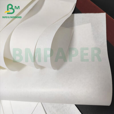 35gsm เครื่องเคลือบกระดาษห่อเนื้อสีขาวองค์การอาหารและยาม้วนขนาดใหญ่