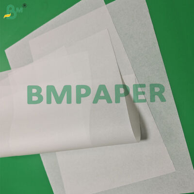 Customized Printed Logo 40gsm White Greaseproof Paper For Sandwich Wrapping