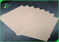 กระดาษคราฟท์ที่ไม่เคลือบผิวรีไซเคิลได้ขนาด 60 แกรม - ม้วนกระดาษคราฟท์สีน้ำตาลขนาด 200 แกรม