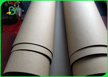 ความแข็งแรงสูง 200 250 300GSM กระดาษไครฟอฟท์สีขาว สีเทา สีน้ําตาล สําหรับบรรจุกระดาษ