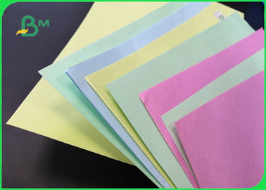 กระดาษพิมพ์ออฟเซ็ตสีฟ้า / เขียว สําหรับสติกเกย์โน๊ต 80 กรัม 120 กรัม