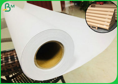 กระดาษโพลเตอร์ ขาวขนาดใหญ่ ขนาด 36 × 150 CAD สําหรับเครื่องพิมพ์โพลเตอร์ Canon