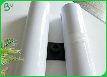 ด้านสอง 230/250GSM กระดาษท่อเคลือบกระจก ปลายด้วยขนาด 40 นิ้ว