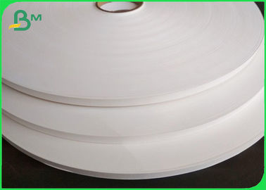 กระดาษครัฟท์สีขาวม้วน 28gsm กระดาษบรรจุอาหารความกว้าง 25mm