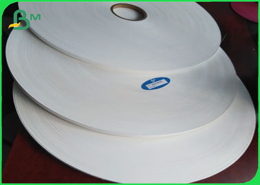 กระดาษครัฟท์สีขาวม้วน 28gsm กระดาษบรรจุอาหารความกว้าง 25mm