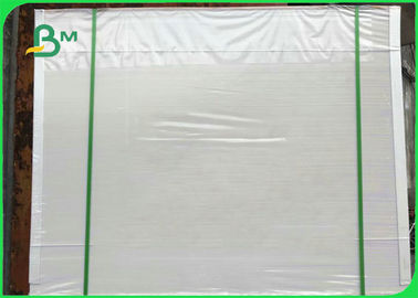 300gm กระดาษเพียร์สีขาวเคลือบด้วยช้าง สําหรับทํากล่องอาหาร 50 * 70cm
