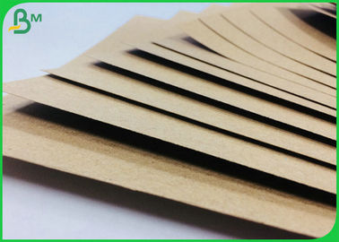 160GSM ถึง 220GSM กระดาษ Kraft Liner สีน้ําตาลที่ไม่เคลือบ สําหรับกล่องของขวัญ