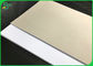 ดินเหนียวสีขาวเคลือบกระดาษเทาด้านหลัง 170 Gsm ถึง 450 Gsm Duplex Board ในแผ่น