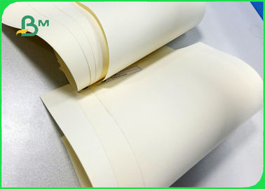 60 70 80gsm กระดาษไร้ไม้ / กระดาษออฟเซต ครีม หรือสีอื่น ๆ ในม้วน