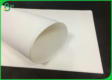 70GSM Natural Virgin White Kraft Paper Roll สําหรับกระเป๋าช้อป