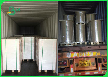 กระดาษกระดาษ FBB ที่เคลือบสําหรับบรรจุถุงเท้าที่ไม่เห็น 350GSM 400GSM