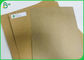เยื่อกระดาษรีไซเคิล 200g 220g สีน้ำตาลกระดาษคราฟท์ไลเนอร์ม้วนกระดาษสำหรับทำกล่อง