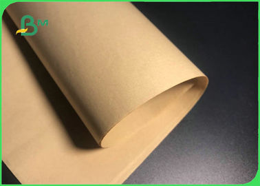 เยื่อกระดาษไม้ไผ่บริสุทธิ์บรรจุกระดาษคราฟท์ 40gsm 50gsm สำหรับห่อขนมขบเคี้ยว