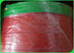 60gsm กระดาษคราฟท์เกรดอาหารสีแดง / สีเขียวแข็งสำหรับมิลค์เชคย่อยสลายได้ 15 มม