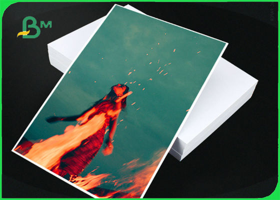 240GSM 260GSM RC กระดาษภาพถ่ายเคลือบเงาสำหรับงานแต่งงาน A3 A4 กันน้ำ
