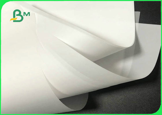 73gsm 900mm * 70m กระดาษลอกลายสีขาวโปร่งแสงสำหรับงานเขียนแบบสถาปัตยกรรม