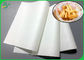 กระดาษต้านทานน้ำมัน 35gsm 38gsm สำหรับห่ออาหารเกรดฮัมบูร์ก