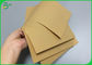 กระดาษคราฟท์สีน้ำตาลพื้นผิวนุ่ม 70gsm 120gsm สำหรับถุงช้อปปิ้ง