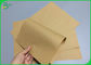 กระดาษคราฟท์สีน้ำตาลพื้นผิวนุ่ม 70gsm 120gsm สำหรับถุงช้อปปิ้ง