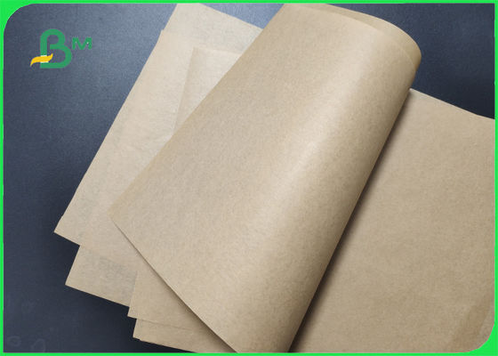 กระดาษคราฟท์สีน้ำตาลเกรดอาหาร 80gsm สำหรับกล่องของขวัญความแข็งสูง