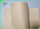 ม้วนกระดาษคราฟท์สีน้ำตาล 40gsm สำหรับบรรจุภัณฑ์อาหารสำหรับถุงช้อปปิ้ง