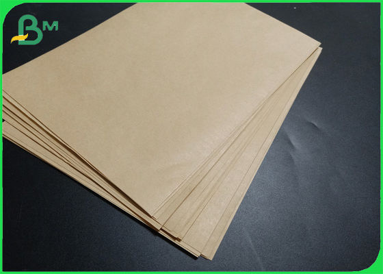 FDA รับรอง 50gsm 50gsm 60gsm อาหารบรรจุภัณฑ์ธรรมชาติน้ําตาลกระดาษ Kraft Jumbo Roll