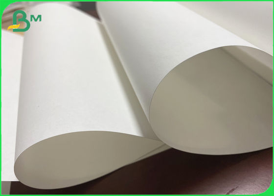 80gsm - 120gsm A0 A1 ขนาดพิมพ์ถุงกระดาษช้อปปิ้งสีขาว