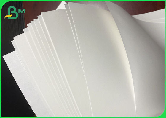 80gsm - 120gsm A0 A1 ขนาดพิมพ์ถุงกระดาษช้อปปิ้งสีขาว