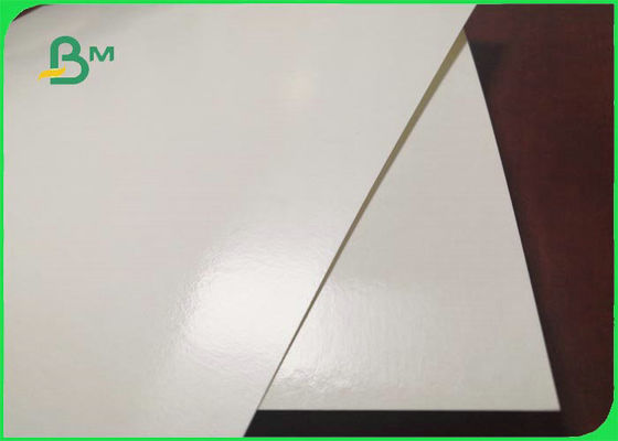 FDA White 260gsm 280gsm + กระดาษเคลือบ PE 15g สำหรับกล่องอาหารกลางวัน Good Stiffness