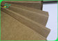 กระดาษคราฟท์บริสุทธิ์ 90 - 450GSM สำหรับถุงช้อปปิ้งร้านขายของชำ Good Stiffness