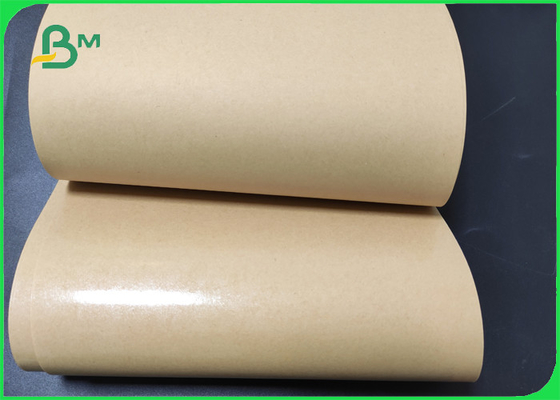 60gsm 80gsm PE เคลือบกระดาษคราฟท์สีน้ำตาล 780mm ถุงบรรจุภัณฑ์ขนมปัง Paper