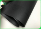 110gsm ถึง 170gsm ด้านคู่กระดาษทึบสีดำม้วนสำหรับเสื้อผ้า