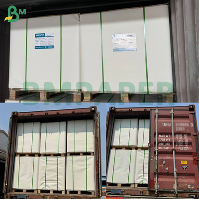 กระดาษเกรดอาหารแช่แข็งสำหรับกล่องบรรจุภัณฑ์อาหารทะเลกุ้ง เคลือบ PE 275+15g