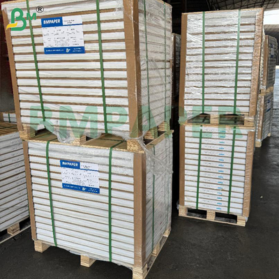 กระดาษคราฟท์ MG เคลือบมันด้านเดียวสีขาว 35g 40g แบบม้วน 1100mm สำหรับบรรจุ