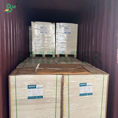 กระดาษคราฟท์เคลือบขาว 280 แกรม 300 แกรม จากเยื่อไม้บริสุทธิ์ 100% สำหรับบรรจุภัณฑ์อาหาร