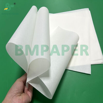 กระดาษไขกันน้ำมันกันไขมัน 45 กรัม 50 กรัม สำหรับห่ออาหารจานด่วน 70 x 100 ซม.